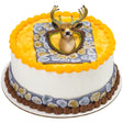 Deer Head Magnet Cake Decoration, Magnetic 1 Piece Cake Topper for Birthday Hunting
