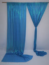 Sequins Backdrop Polyester Fabric - Sequins, Multiple Colors, 4 Feet X 8 Feet (2 Panels)