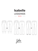 Sewing Pattern Isabelle Leggings and Skating Pants by Jalie