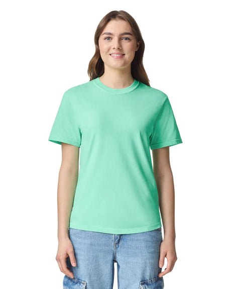 Comfort Colors 1717 Adult Tee Cotton Fabric - Island Reef, Semi-Fitted, 4.5 Oz/Yd² (1 Piece)