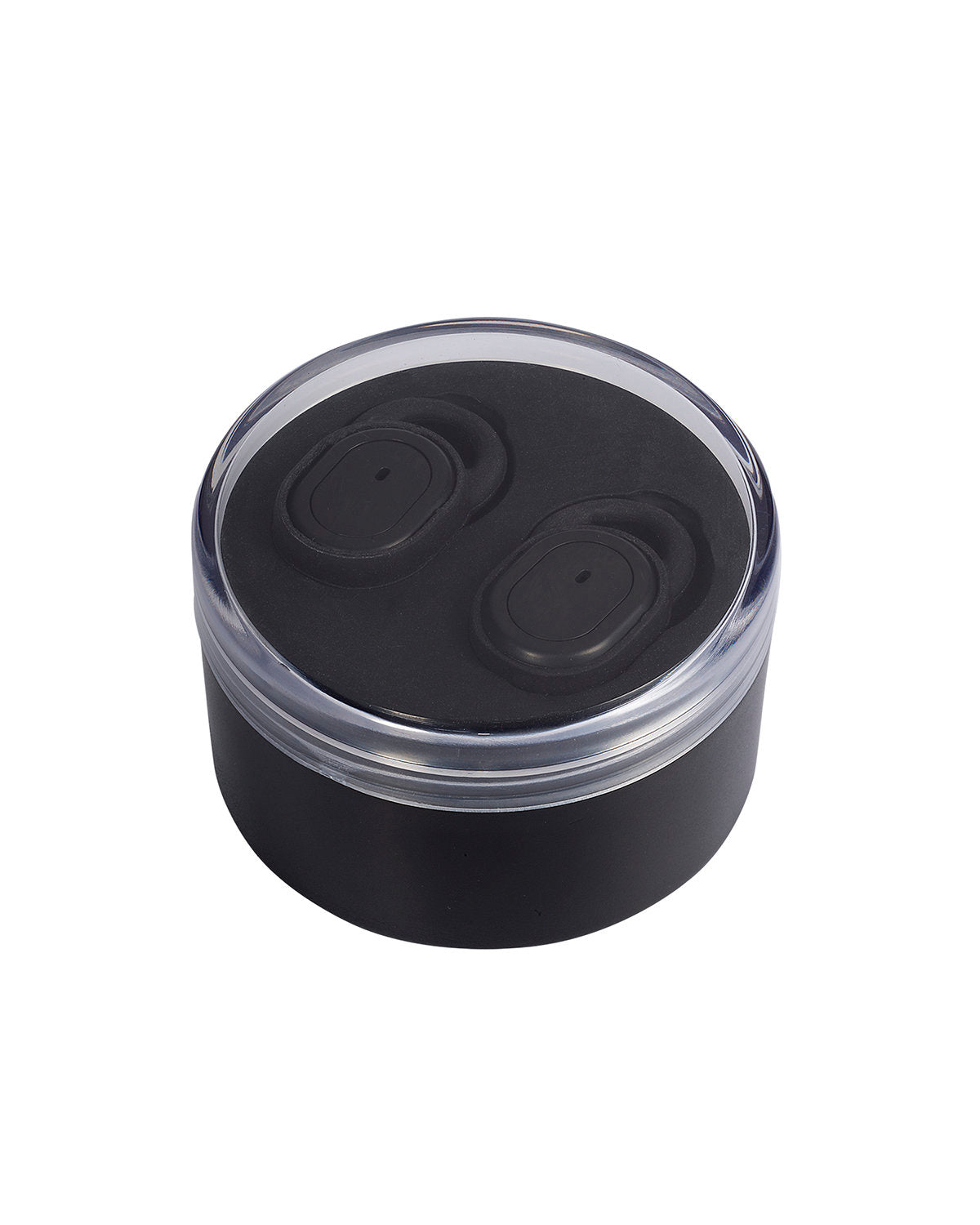 Wireless In-Ear Buds In Round Case