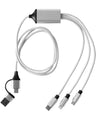 3-in-1 Charging Cable with Dual Input