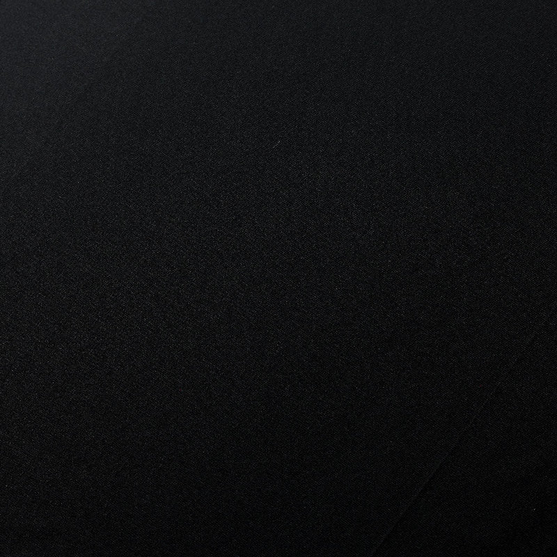 Italian Tricot Nylon Spandex Fabric - Solid Black/White, 60" Width, 150 GSM (1 Yard)