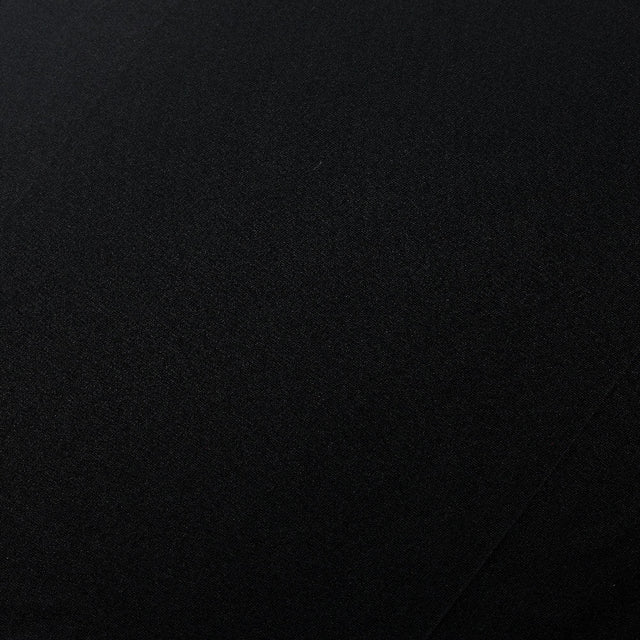 Italian Tricot Nylon Spandex Fabric - Solid Black/White, 60" Width, 150 GSM (1 Yard)