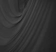 ITY Black Polyester Spandex Fabric - Black, 58/60" Width (1 Yard)