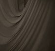 ITY Chocolate Polyester Spandex Fabric - Chocolate, 58/60" Width (1 Yard)
