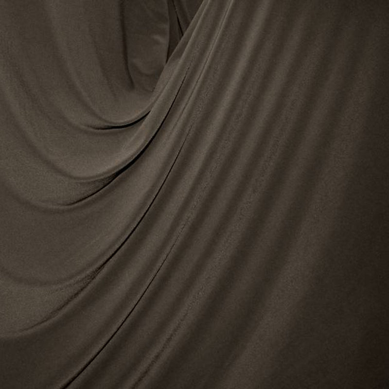 1 Yard Chocolate ITY Knit Apparel Fabric 58 Inch Width