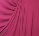 1 yarda de tela de punto ITY fucsia para ropa, 58 pulgadas de ancho
