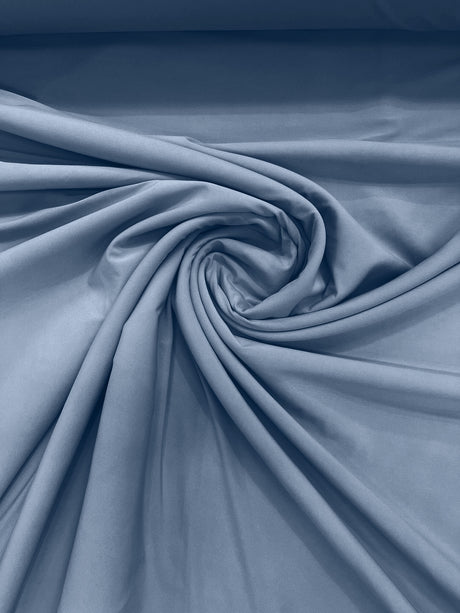 ITY Knit Jersey Spandex Fabric - 58/60" Width, 240 GSM, 40% Vertical Stretch, 20% Horizontal Stretch (1 Yard)