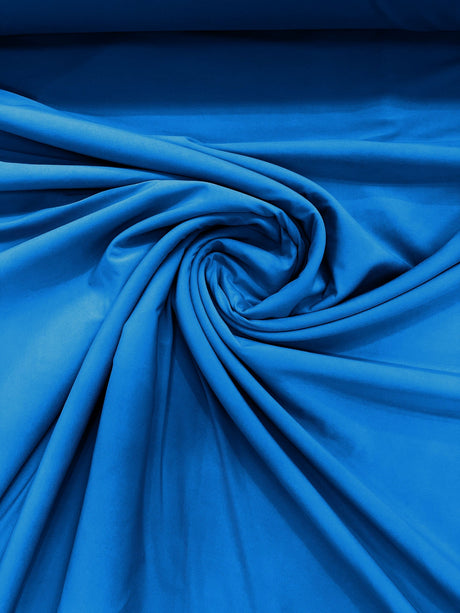 ITY Knit Jersey Spandex Fabric - 58/60" Width, 240 GSM, 40% Vertical Stretch, 20% Horizontal Stretch (1 Yard)