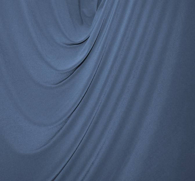 ITY Royal Royal Blue ITY Jersey Fabric - Royal Blue, Solid, 58/60" Width (1 Yard)