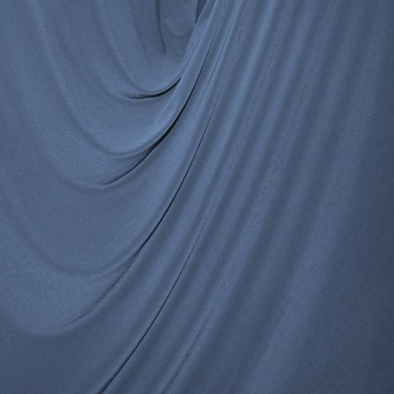 1 Yard Royal ITY Stretch Jersey Knit Fabric Lightweight Drape 58/60 Inche Wide
