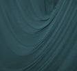 ITY Teal Polyester Spandex Fabric - Teal, 58/60" Width (1 Yard)