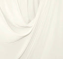 1 yarda de tela de punto jersey ITY blanca para ropa, 58/60 pulgadas de ancho
