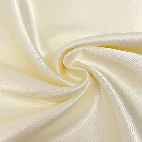 Matte Satin Peau De Soie Duchess Satin Fabric - Heavyweight Matte Satin, 58-60" Width, Baby Blue (1 Yard)