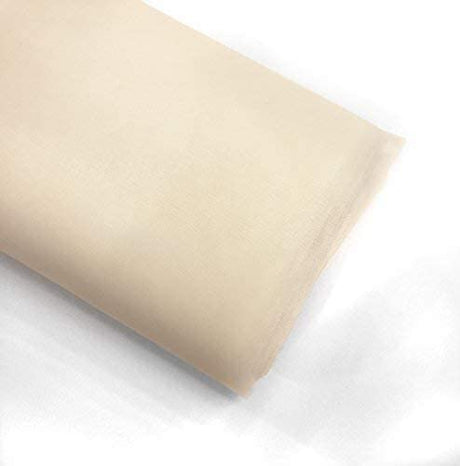 40 Yard Sheer Diamond Net Tulle Fabric Bolt for Wedding Arch Pew Bow Crafts 54 inch Width