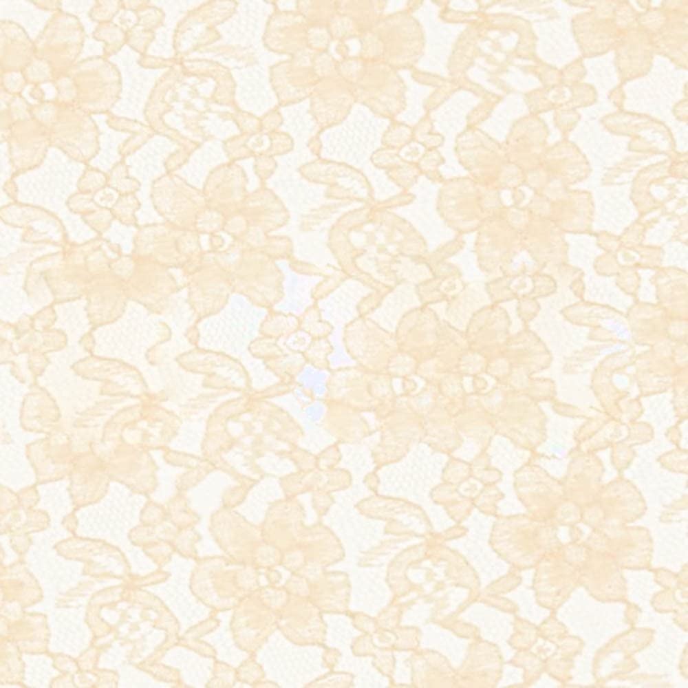 Raschel Lace Polyester Fabric - French Floral Lace, Aqua, 60" Width