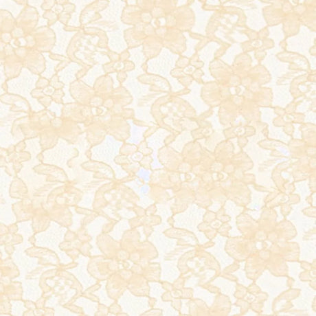 Raschel Lace Polyester Fabric - French Floral, 60" Width
