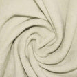 Ivory Anti Pill Solid Fleece Fabric,