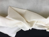 Ivory Muslin 100 Percent Cotton Fabric - Natural Unbleached, 45-48" Width (1 Yard)