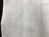 Ivory Muslin 100 Percent Cotton Fabric - Natural Unbleached, 45-48" Width (1 Yard)