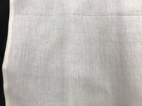 Ivory Muslin 100 Percent Cotton Fabric - Natural Unbleached, 45-48" Width (1 Yard)