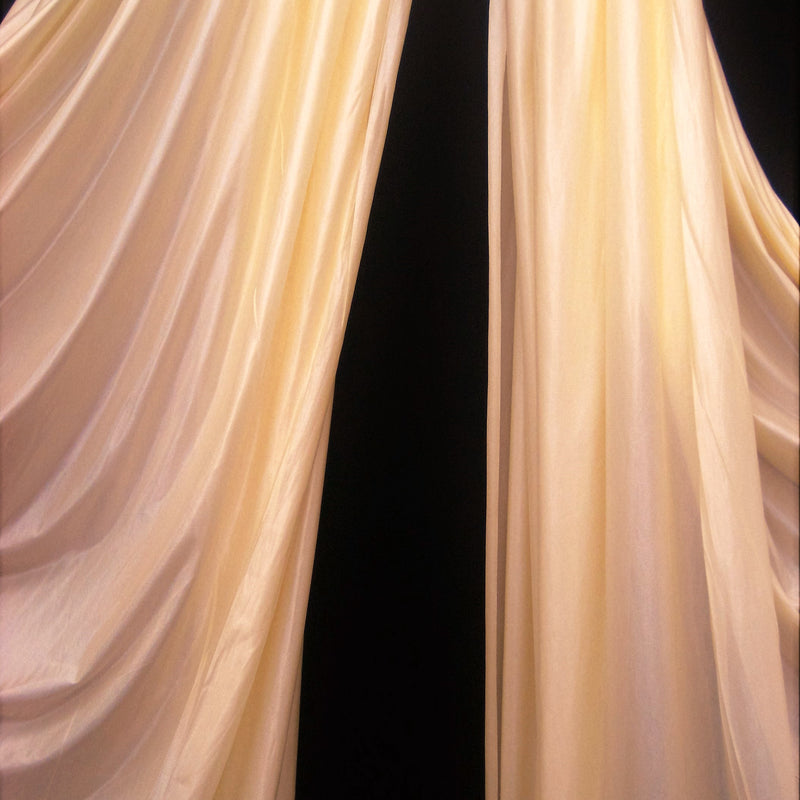 1 Yard Ivory Low Stretch Polyester Fabric For Hammocks Aerial Use Backdrops Crafts 108/120 Inch wide