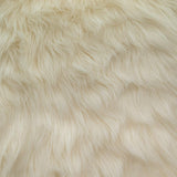 1 Yard Luxury Shaggy Faux Fur Fabric Soft Plush Cozy Home Decor 60 Inch Width