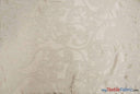 Victorian Damask Jacquard Fabric - Vineyard Damask Pattern, 58/60" Width (1 Yard)