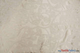 Victorian Damask Jacquard Fabric - Vineyard Damask Pattern, 58/60" Width (1 Yard)