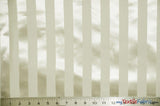 Bridal Satin Stripe Brocade Polyester Fabric - Tone On Tone Stripe, 58/60" Width, 4 Colors Available (1 Yard)