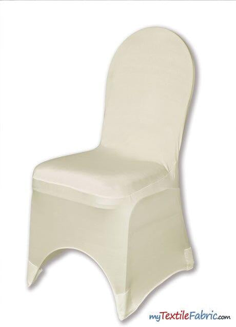 Spandex Chair Cover Polyester Fabric - Stretch Banquet Chair Cover, Multiple Colors, 1 Piece