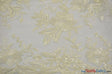 Edith Embroidery Fabric - Two Tone Floral Embroidery, Sheer Tulle, 52" Width, Multiple Colors (1 Yard)