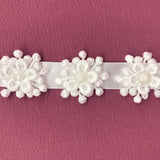 Beaded 3D Guipure Floral Lace Trimming