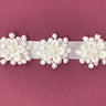 Beaded 3D Guipure Floral Lace Trimming