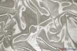Silky Soft Medium Satin Polyester Fabric - Solid, 58/60" Width (70 Yard Bolt)