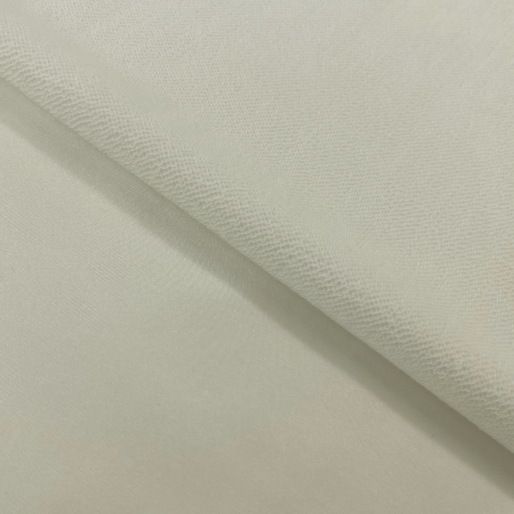 Satin Terry Polyester Fabric - Ice Gray, Ivory, Mauve, Navy, 53" Width (1 Yard)