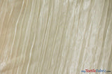 Italian Crush Satin Polyester Fabric - Solid Multiple Colors, 108" Width (1 Yard)