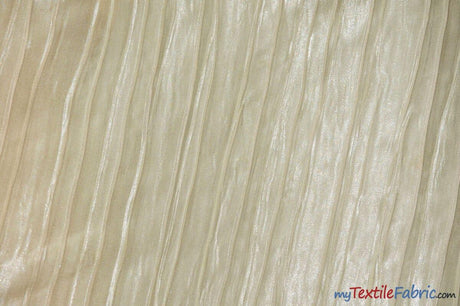 Italian Crush Satin Polyester Fabric - Solid Multiple Colors, 108" Width (1 Yard)