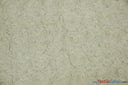 Wedding Floral Chiffon Polyester Fabric - 3D Floral Embroidery, Semi Sheer, 52" Width, Champagne, White, Ivory (1 Yard)