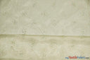 Sparkle Organza Polyester Fabric - Glitter Beads, Sheer, 58" Width (1 Yard)