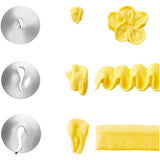 Wilton Left-Handed Cake Decorating Tip Set, 3-Piece