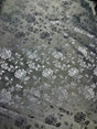 Black Jacquard Satin Fabric - Black, Reversible, 58"-60" Width (1 Yard)