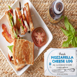 Fresh Mozzarella – Pre-Sliced Cheese Log