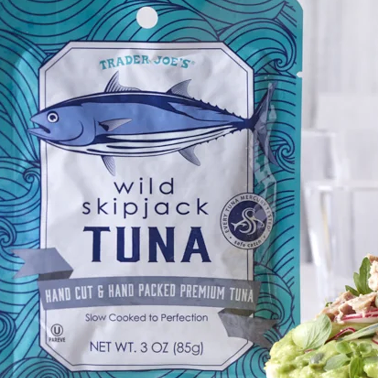 Wild Skipjack Tuna Sustainable & Flavorful 3 oz