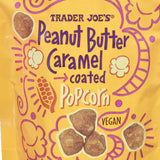 Trader Joe’s Peanut Butter Caramel Coated Popcorn 6 Oz