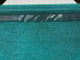 Jade Moon Shadow Shimmer Glitter Fabric - Jade, Full Glitter Covered, 58/60" Width (1 Yard)