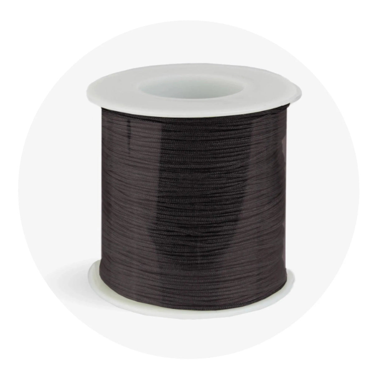 Jade Thread - Black (1 Roll - 0.8mm x 328 feet)