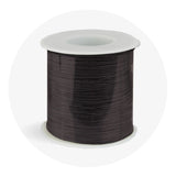Jade Thread - Black (1 Roll - 0.8mm x 328 feet)