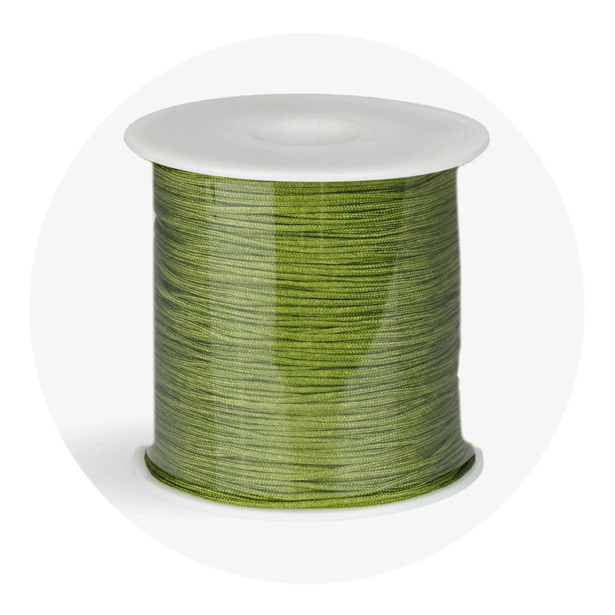 Jade Thread - Green (1 Roll - 0.8mm x 328 feet)